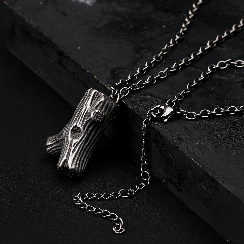 Vintage Hip Hop Titanium Steel Tree Branch Necklace - Men s Couples Stainless Steel Pendant античный серебряного
Vintage Hip Hop Titanium Steel Tree Branch Necklace - Men s Couples Stainless Steel Pendant античный серебряного
