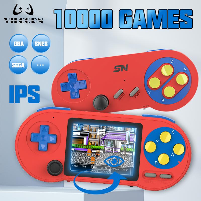 SF2000 портативная портативная игровая консоль IPS экран игровые приставки 10000 ретро-игр для Sega Snes GBA красная консоль для детей
SF2000 портативная портативная игровая консоль IPS экран игровые приставки 10000 ретро-игр для Sega Snes GBA красная консоль для детей