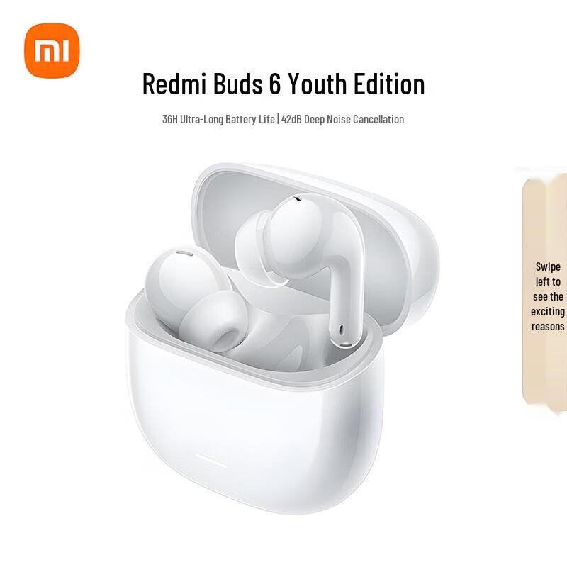 Xiaomi Redmi Buds 6 Lite Wireless Earbuds
Xiaomi Redmi Buds 6 Lite Wireless Earbuds