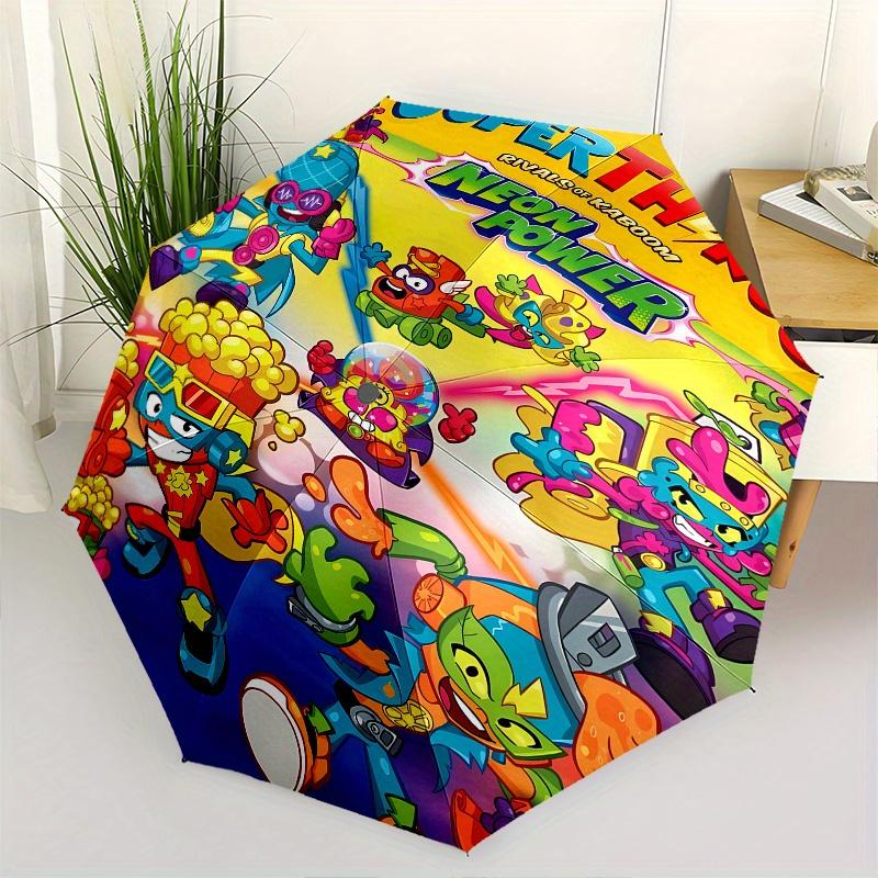 SuperThings NeonPower Automatic Folding Umbrella 8 Ribs Lightweight Design, Durable Iron Frame, Compact and Portable, Ideal Birthday or Ch
SuperThings NeonPower Automatic Folding Umbrella 8 Ribs Lightweight Design, Durable Iron Frame, Compact and Portable, Ideal Birthday or Ch