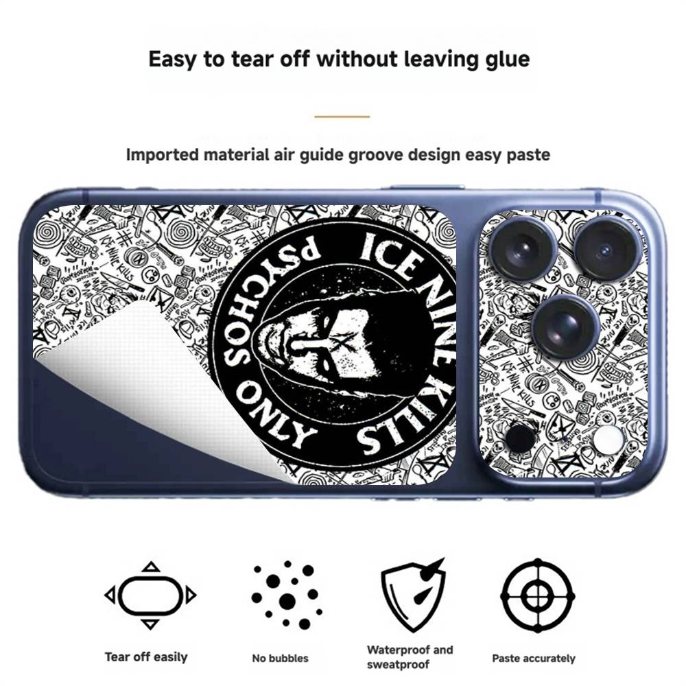 Ice Nine Kills Band Anti-Scratch Back Decal Protective Wrap Skin for iPhone 17 Pro 17 Pro Max iPhone 17 Pro
Ice Nine Kills Band Anti-Scratch Back Decal Protective Wrap Skin for iPhone 17 Pro 17 Pro Max iPhone 17 Pro