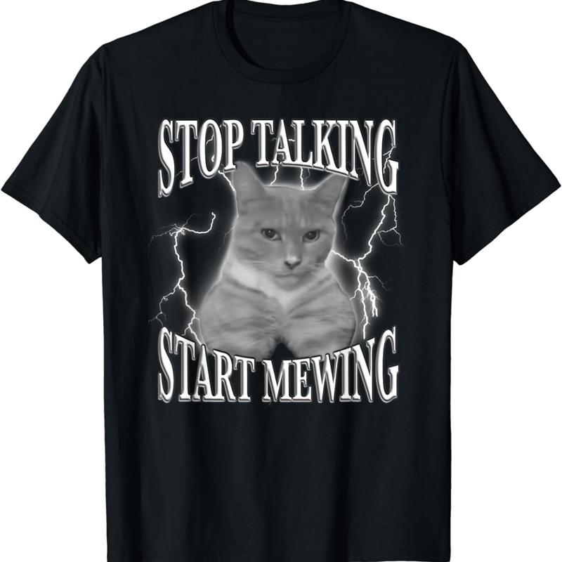 Stop Talking Start Mewing Funny LooksMaxing Meme Cat Trendy T Shirt 5XL різнокольоровий
Stop Talking Start Mewing Funny LooksMaxing Meme Cat Trendy T Shirt 5XL різнокольоровий