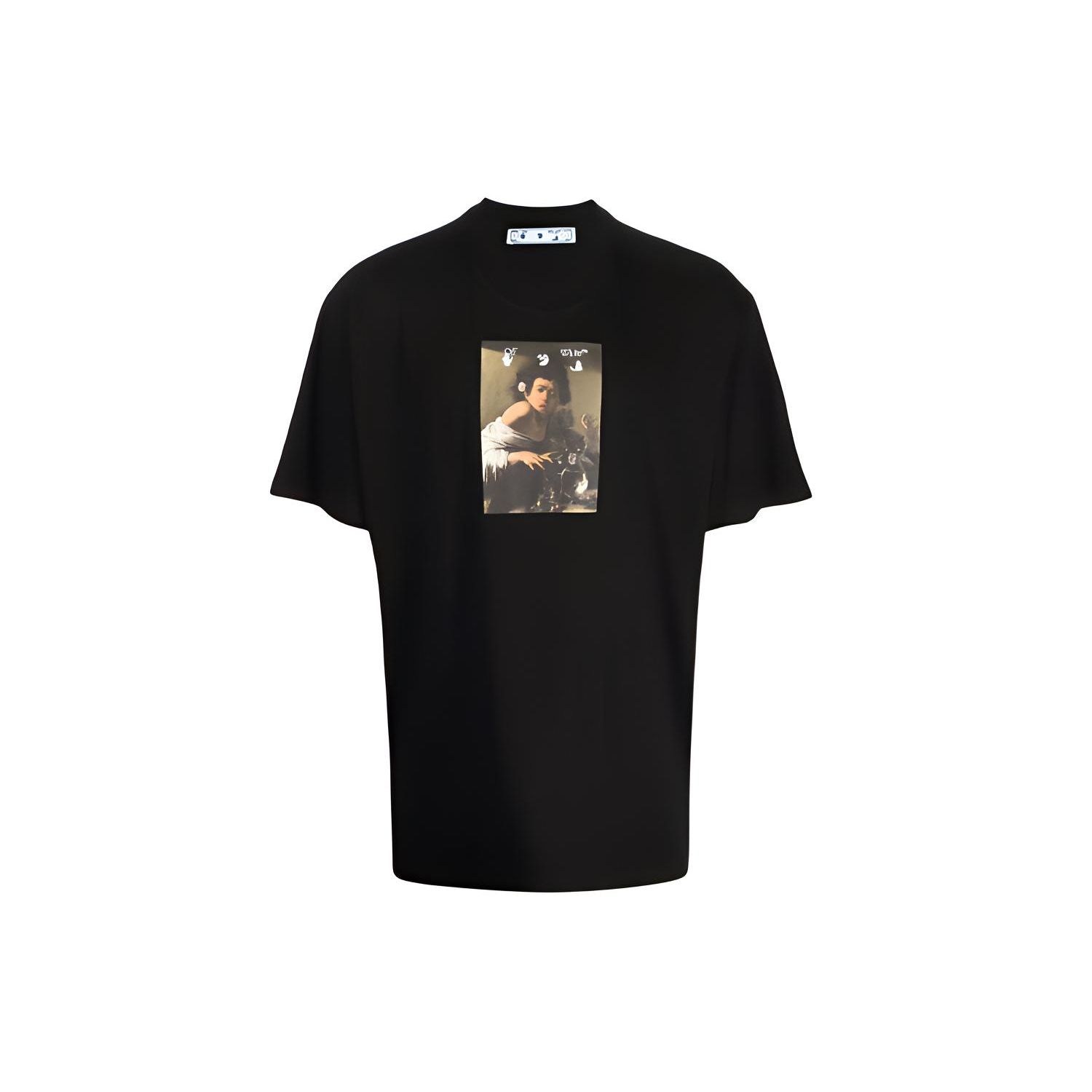 Off-White Caravaggio Boy Over Tee Черные/разноцветные мужские топы OMAA038F21JER0051084 S
Off-White Caravaggio Boy Over Tee Черные/разноцветные мужские топы OMAA038F21JER0051084 S