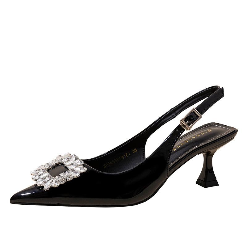 2024 European and American foreign trade new women s shoes pointed square buckle rhinestone fine high heel patent leather sandals women olu622-5 42 чорний
2024 European and American foreign trade new women s shoes pointed square buckle rhinestone fine high heel patent leather sandals women olu622-5 42 чорний