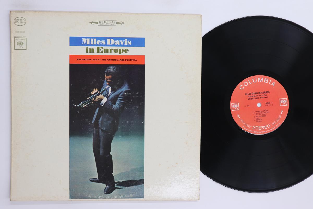 LP Record MILES DAVIS In Europe CS8983 COLUMBIA 1970 US Jazz Used
LP Record MILES DAVIS In Europe CS8983 COLUMBIA 1970 US Jazz Used