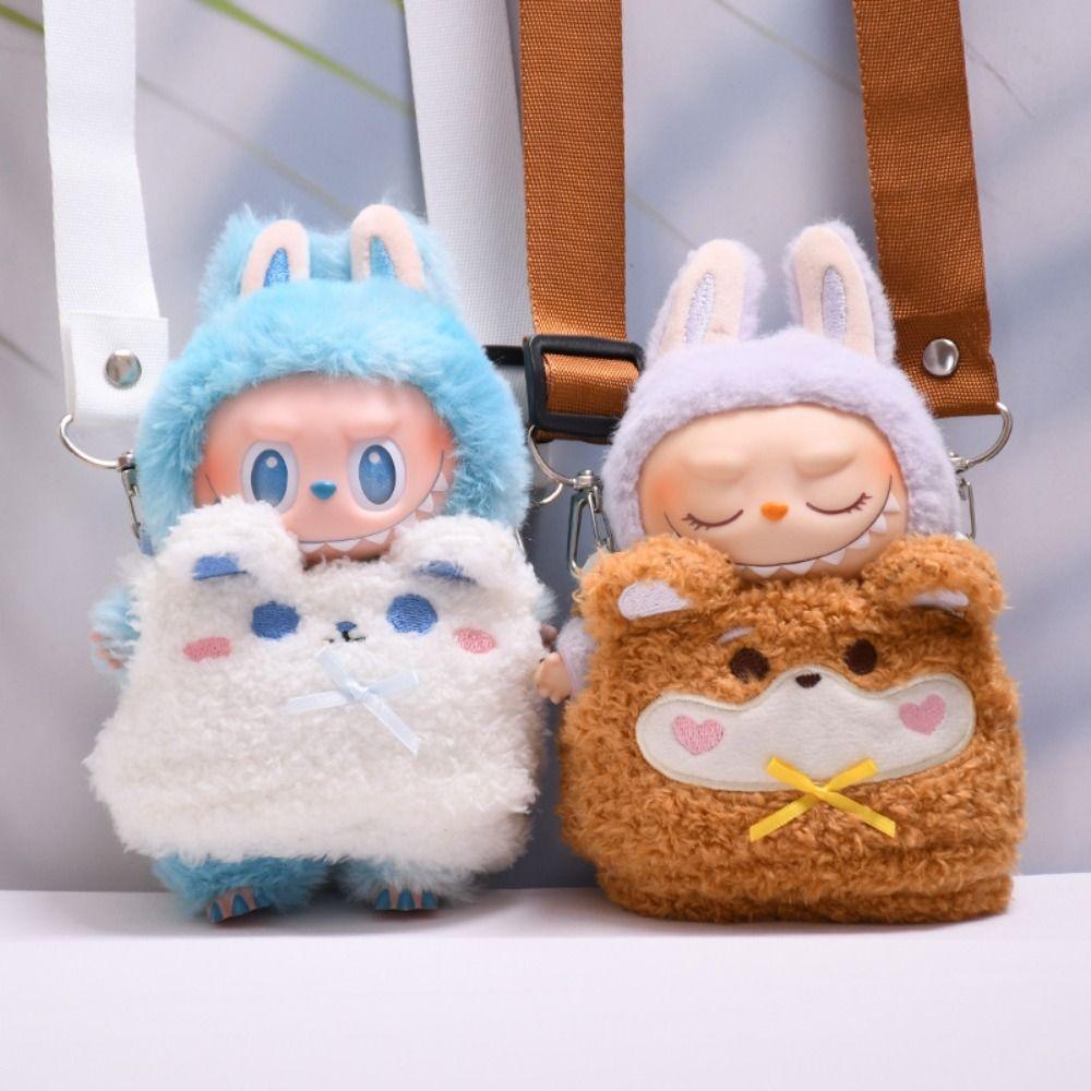Plush Labubu Doll Takeaway Bag Cute Animal Labubu Wearing Organizer Bag Bag Organization Style 2
Plush Labubu Doll Takeaway Bag Cute Animal Labubu Wearing Organizer Bag Bag Organization Style 2