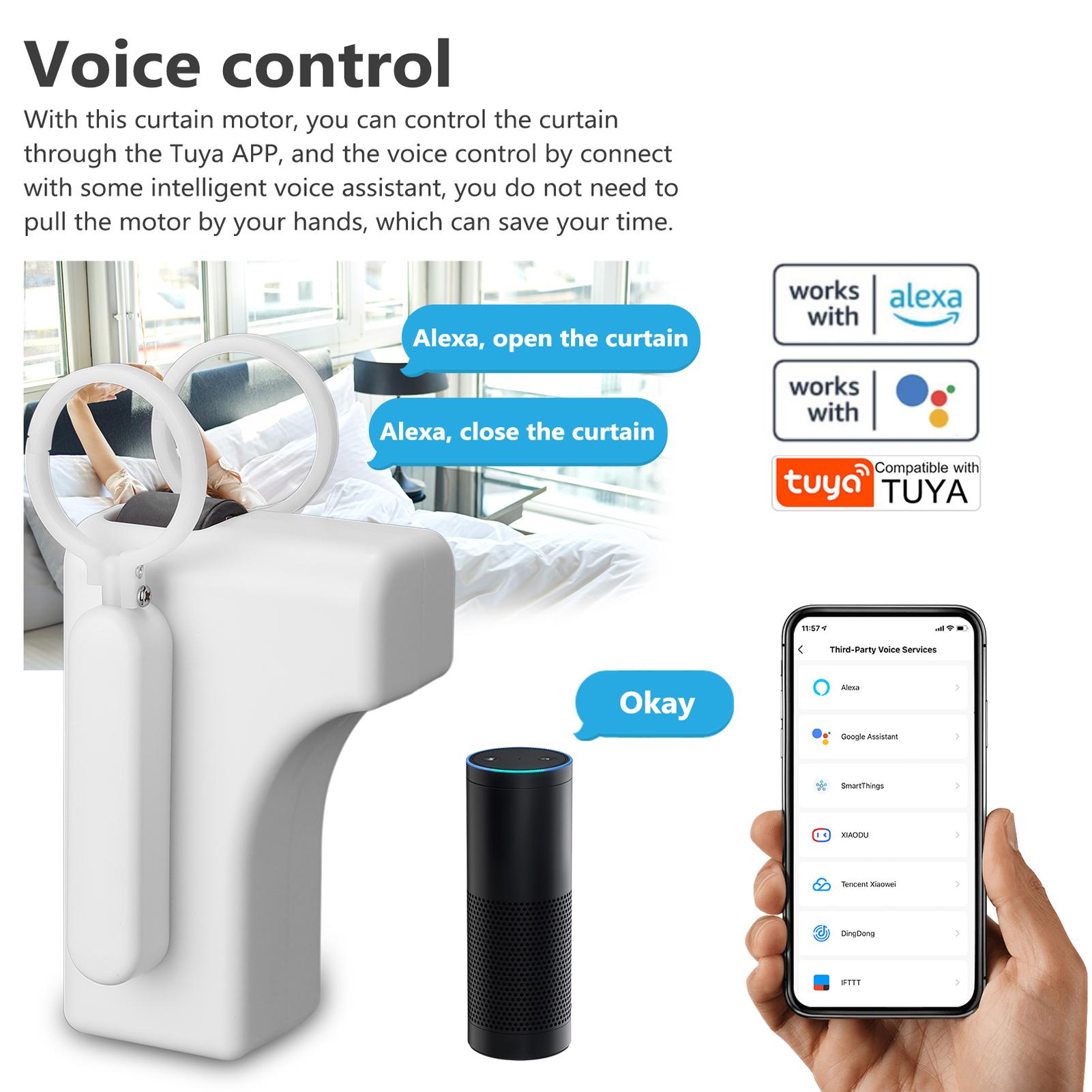 M026 Tuya WiFi Intelligent Curtain Motor Remote Controller Intelligent Home Household Hotel білий
M026 Tuya WiFi Intelligent Curtain Motor Remote Controller Intelligent Home Household Hotel білий