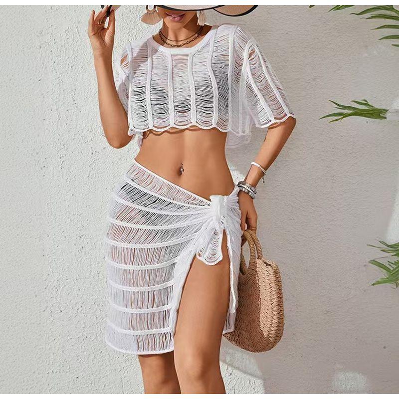 Модный Ветреный Сексуальный Вырез Вязаный Топ Юбка Пляжный Костюм Вязаный Топ и Юбка Комплект White All yards
Модный Ветреный Сексуальный Вырез Вязаный Топ Юбка Пляжный Костюм Вязаный Топ и Юбка Комплект White All yards