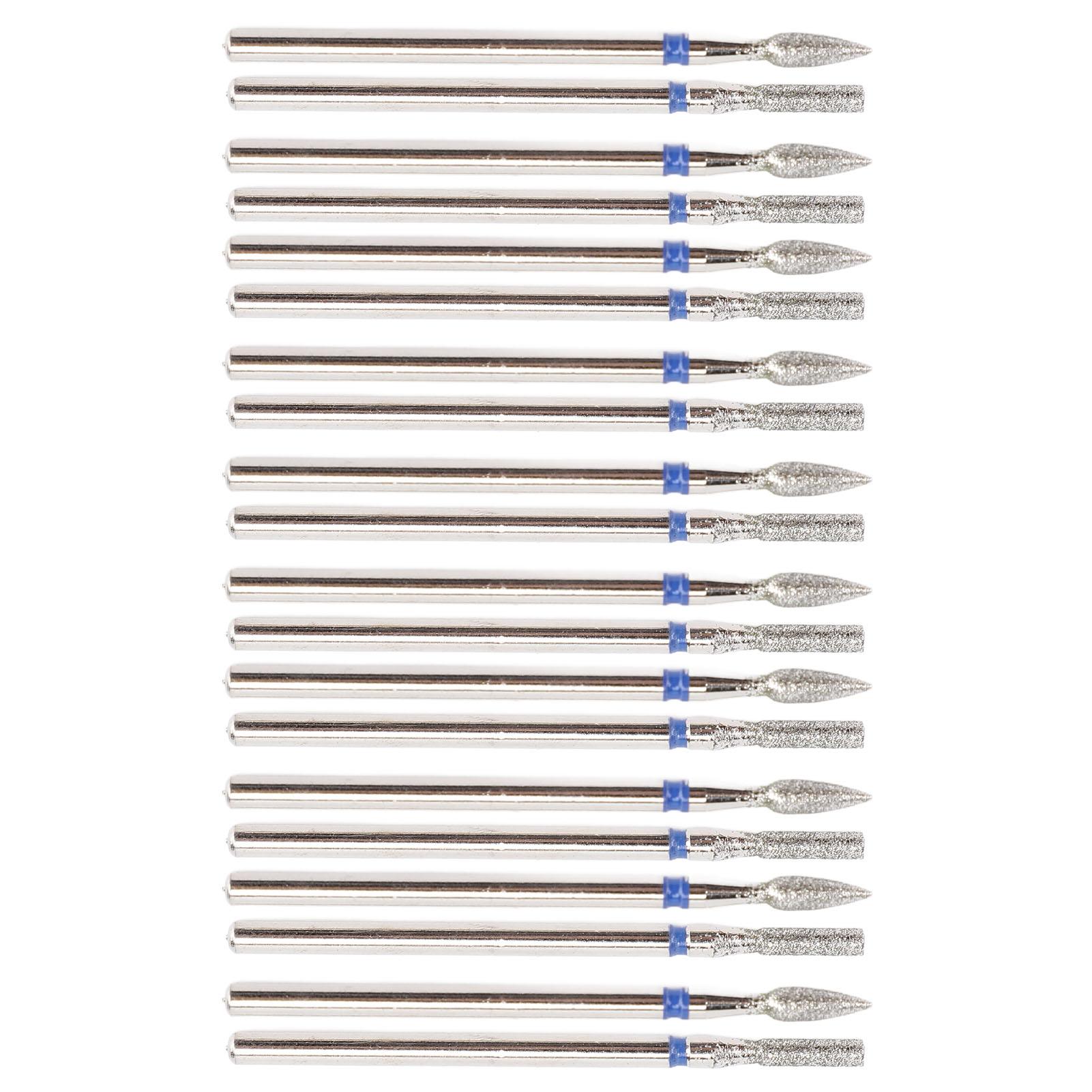 20pcs Nail Drill Bits Nail Stainless Steel Drill Bits Professional Nail Grinding Head for Electric Grinding Machine
20pcs Nail Drill Bits Nail Stainless Steel Drill Bits Professional Nail Grinding Head for Electric Grinding Machine