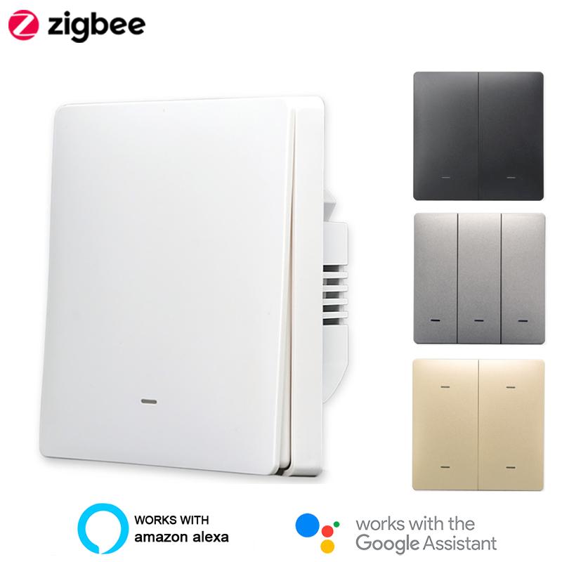 Умный переключатель Lonsonho Tuya Zigbee, ЕС, Великобритания, 220 В, кнопочные выключатели света, совместимые с Alexa Alice Google Home Assistant
Умный переключатель Lonsonho Tuya Zigbee, ЕС, Великобритания, 220 В, кнопочные выключатели света, совместимые с Alexa Alice Google Home Assistant
