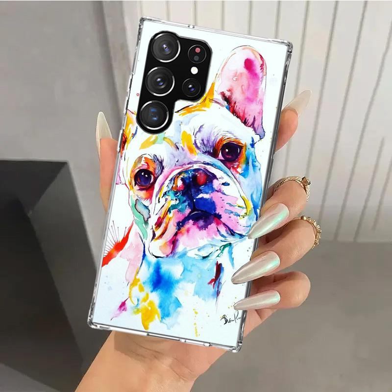 French Bulldog Dog Pug Phone Case for Samsung Galaxy S25 S24 S23 Ultra S25 Edge S22 S21 Plus S20 FE S10 + Soft Print Shell Funda Samsung S24 Plus
French Bulldog Dog Pug Phone Case for Samsung Galaxy S25 S24 S23 Ultra S25 Edge S22 S21 Plus S20 FE S10 + Soft Print Shell Funda Samsung S24 Plus