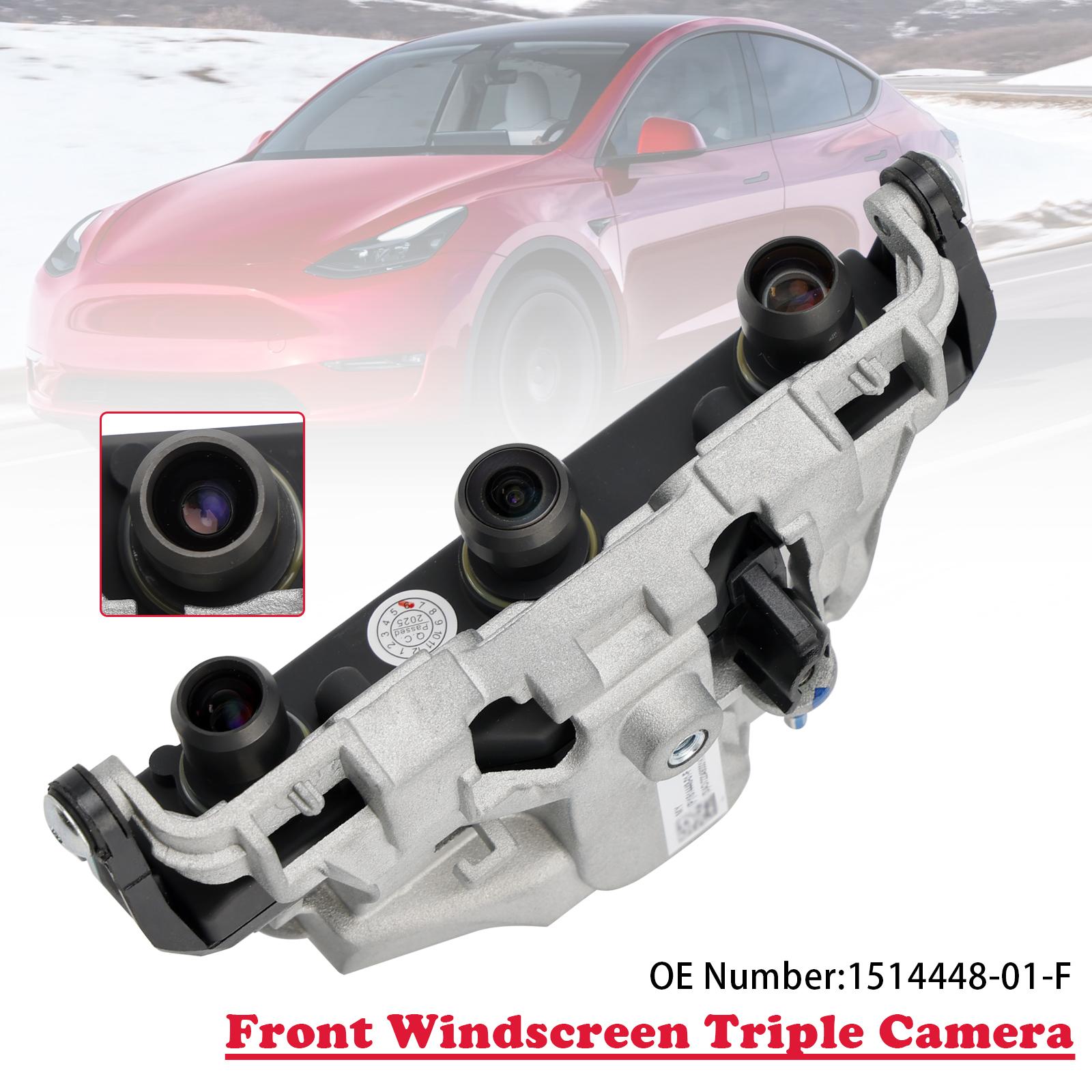 Front Windscreen Triple Camera 1514448-01-F For Tesla Model 3 2022
Front Windscreen Triple Camera 1514448-01-F For Tesla Model 3 2022