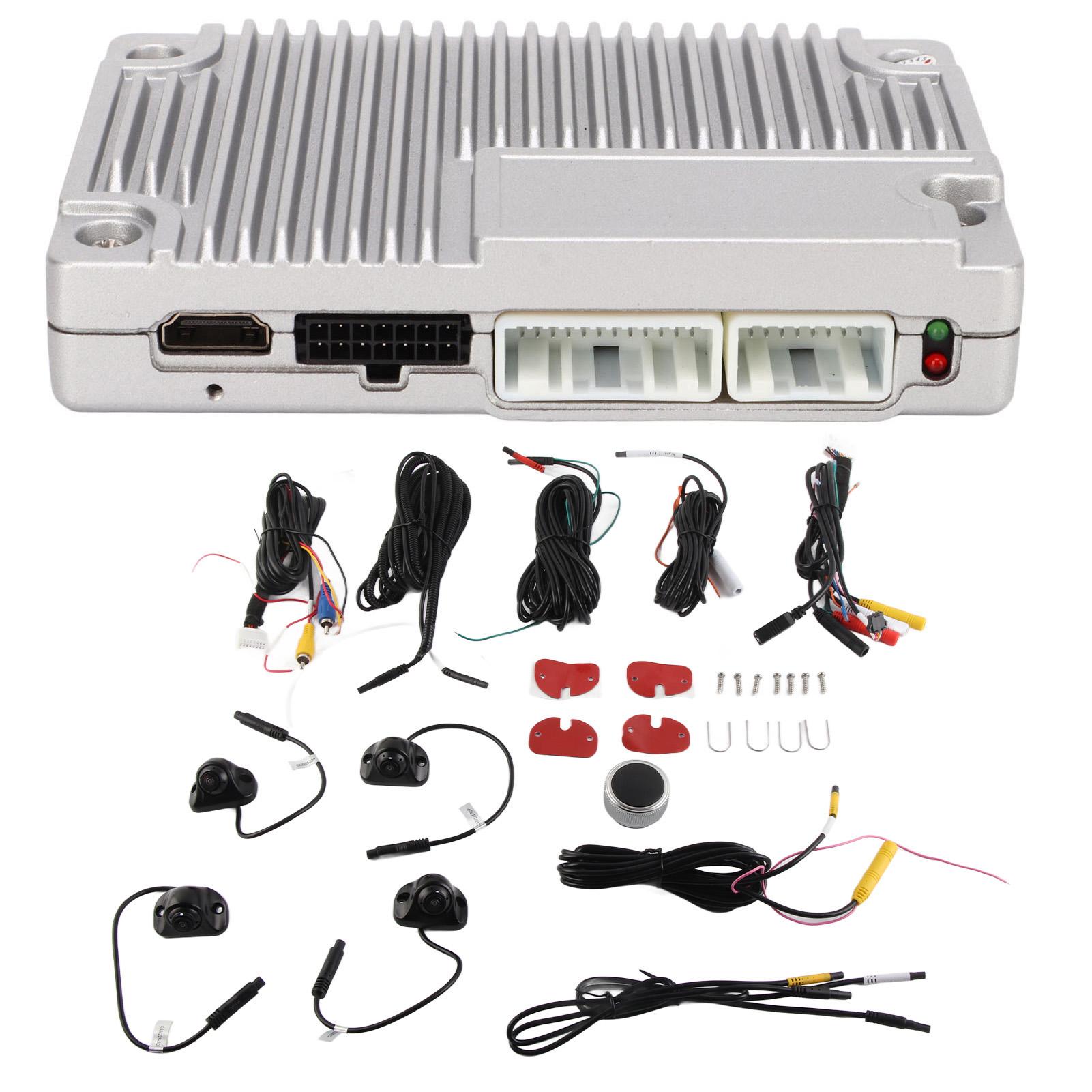 360 Degree Bird View System with Front Rear Left Right Backup Parking 4 Way Cameras Panoramic
360 Degree Bird View System with Front Rear Left Right Backup Parking 4 Way Cameras Panoramic