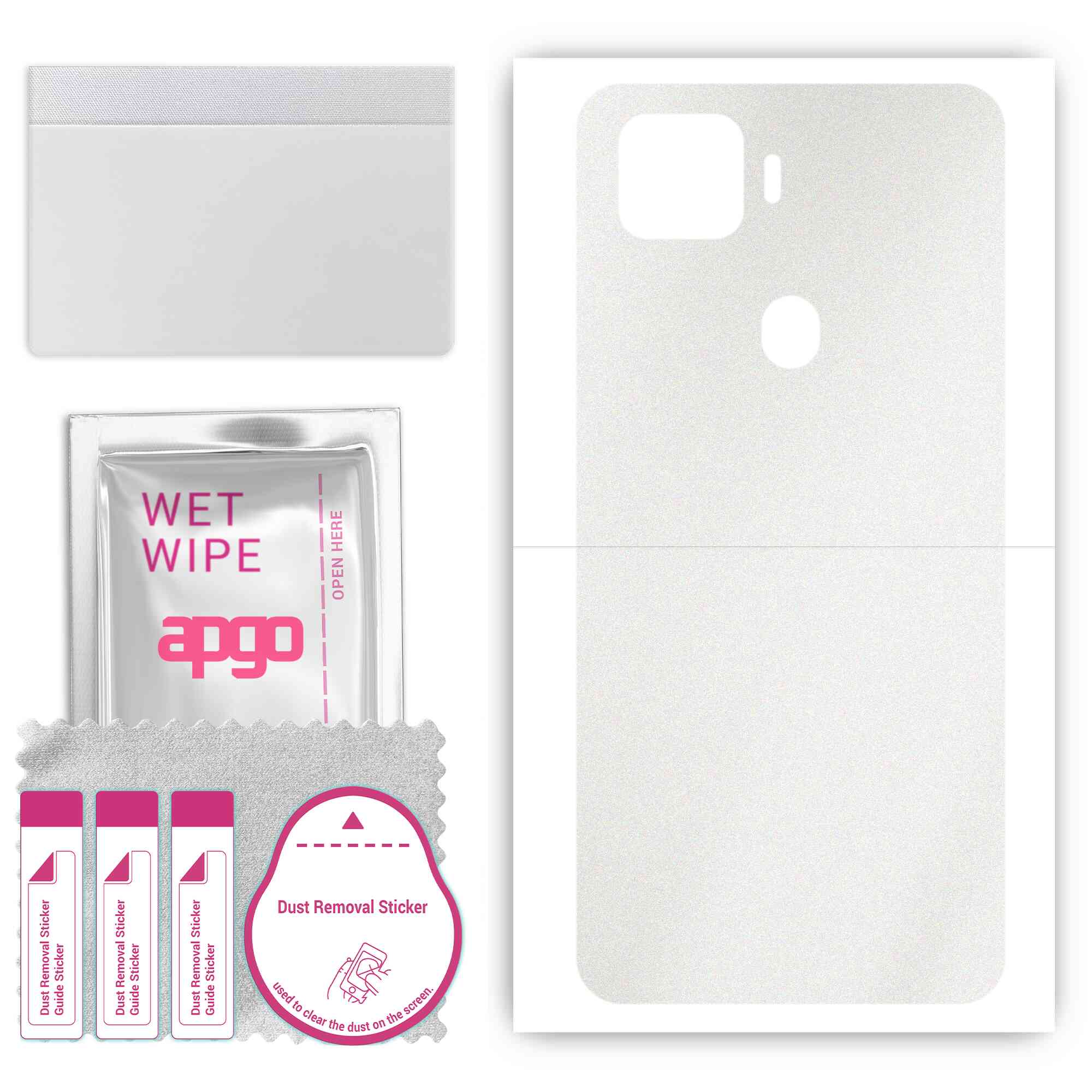 apgo Protective Skin Sticker for the back compatible with ZTE Blade X1 5G, Wrap Film, Foil, Vinyl - Pattern Matte Transparent
apgo Protective Skin Sticker for the back compatible with ZTE Blade X1 5G, Wrap Film, Foil, Vinyl - Pattern Matte Transparent