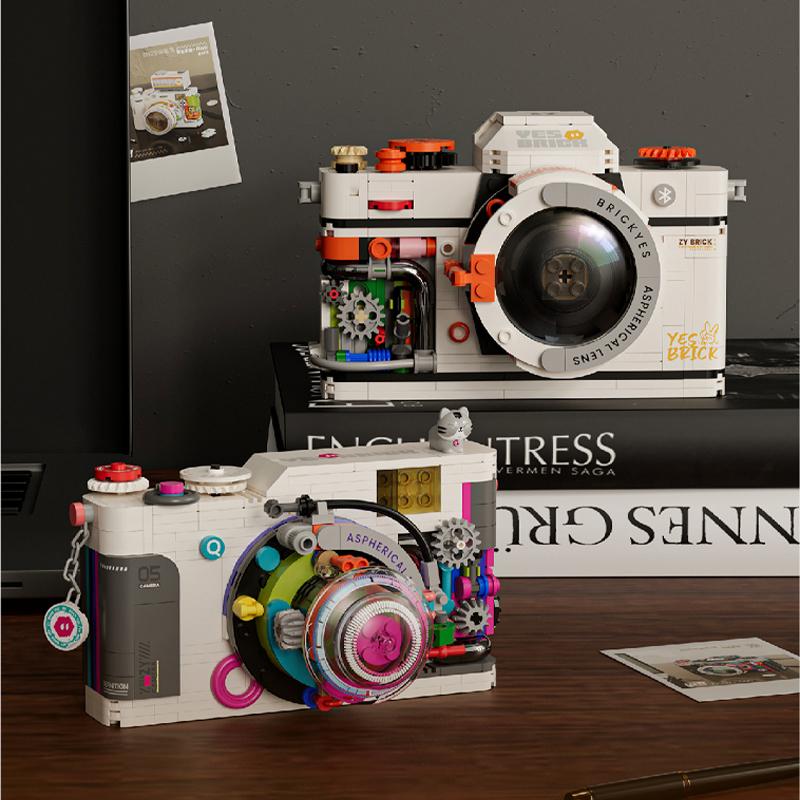 Retro Camera Building Kits Micro Building Blocks Set Model Birthday Gifts for Adult Kids Child Collectible Toys Idea Bricks Sets S
Retro Camera Building Kits Micro Building Blocks Set Model Birthday Gifts for Adult Kids Child Collectible Toys Idea Bricks Sets S