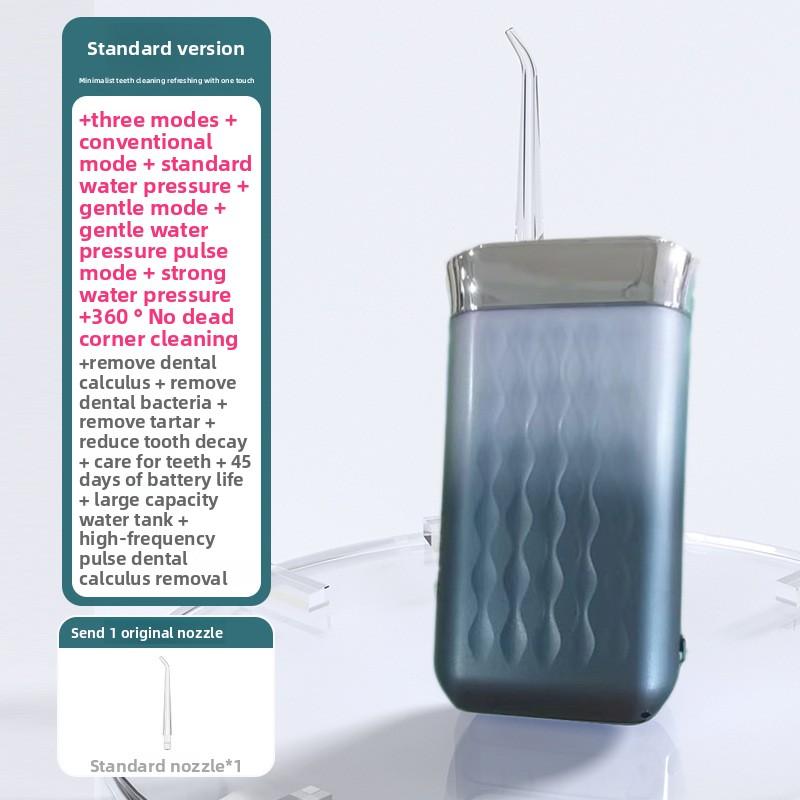 Удобный электрический ирригатор для полости рта, бытовой, водяная зубная нить, импульсный, высокого давления, ортодонтический межзубной очиститель, средство для чистки зубов
Удобный электрический ирригатор для полости рта, бытовой, водяная зубная нить, импульсный, высокого давления, ортодонтический межзубной очиститель, средство для чистки зубов