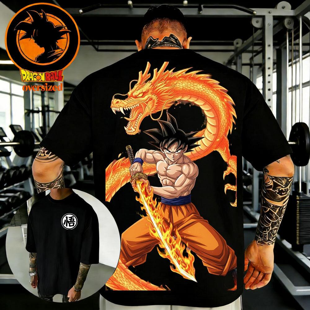 Summer Dragon Ball T-Shirt Men Goku Shenron Flame Sword Graphic Short Sleeve Streetwear Loose Fit Japanese Anime Fan Tee S разноцветный
Summer Dragon Ball T-Shirt Men Goku Shenron Flame Sword Graphic Short Sleeve Streetwear Loose Fit Japanese Anime Fan Tee S разноцветный