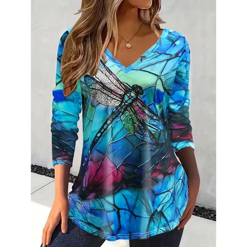 Autumn High-quality Animal Pattern Long Sleeved V-neck T-shirt 3D Top 6XL
Autumn High-quality Animal Pattern Long Sleeved V-neck T-shirt 3D Top 6XL