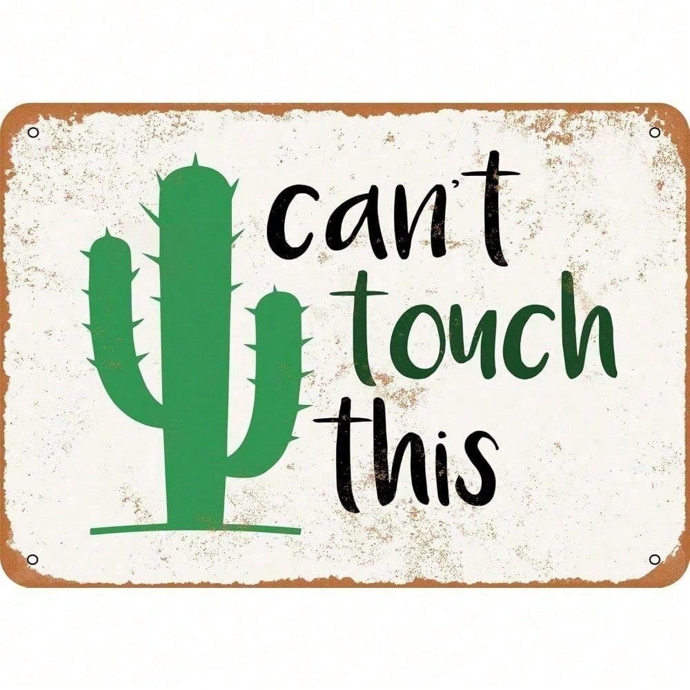 Cactus Retro 12x8 Inch Metal Sign Funny Cant Touch This Vintage Tin Poster For Home Bar Kitchen Wall Decor різнокольоровий
Cactus Retro 12x8 Inch Metal Sign Funny Cant Touch This Vintage Tin Poster For Home Bar Kitchen Wall Decor різнокольоровий