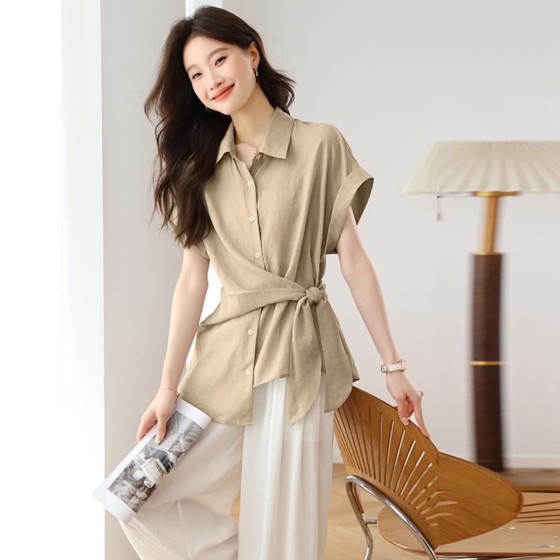 Модный костюм женский новое чувство дизайна повседневная тенселевая футболка с коротким рукавом брюки широкие от бедра комплект из двух предметов XXL (139-75kg)
Модный костюм женский новое чувство дизайна повседневная тенселевая футболка с коротким рукавом брюки широкие от бедра комплект из двух предметов XXL (139-75kg)