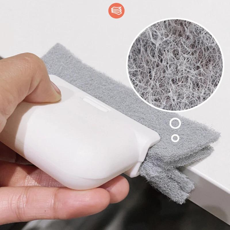 1/2/3pcs 2 in 1 Groove Cleaning Tool Window Frame Door Groove Cleaning Brush Track Cleaning Tools Hand-held Crevice Cleaner
1/2/3pcs 2 in 1 Groove Cleaning Tool Window Frame Door Groove Cleaning Brush Track Cleaning Tools Hand-held Crevice Cleaner