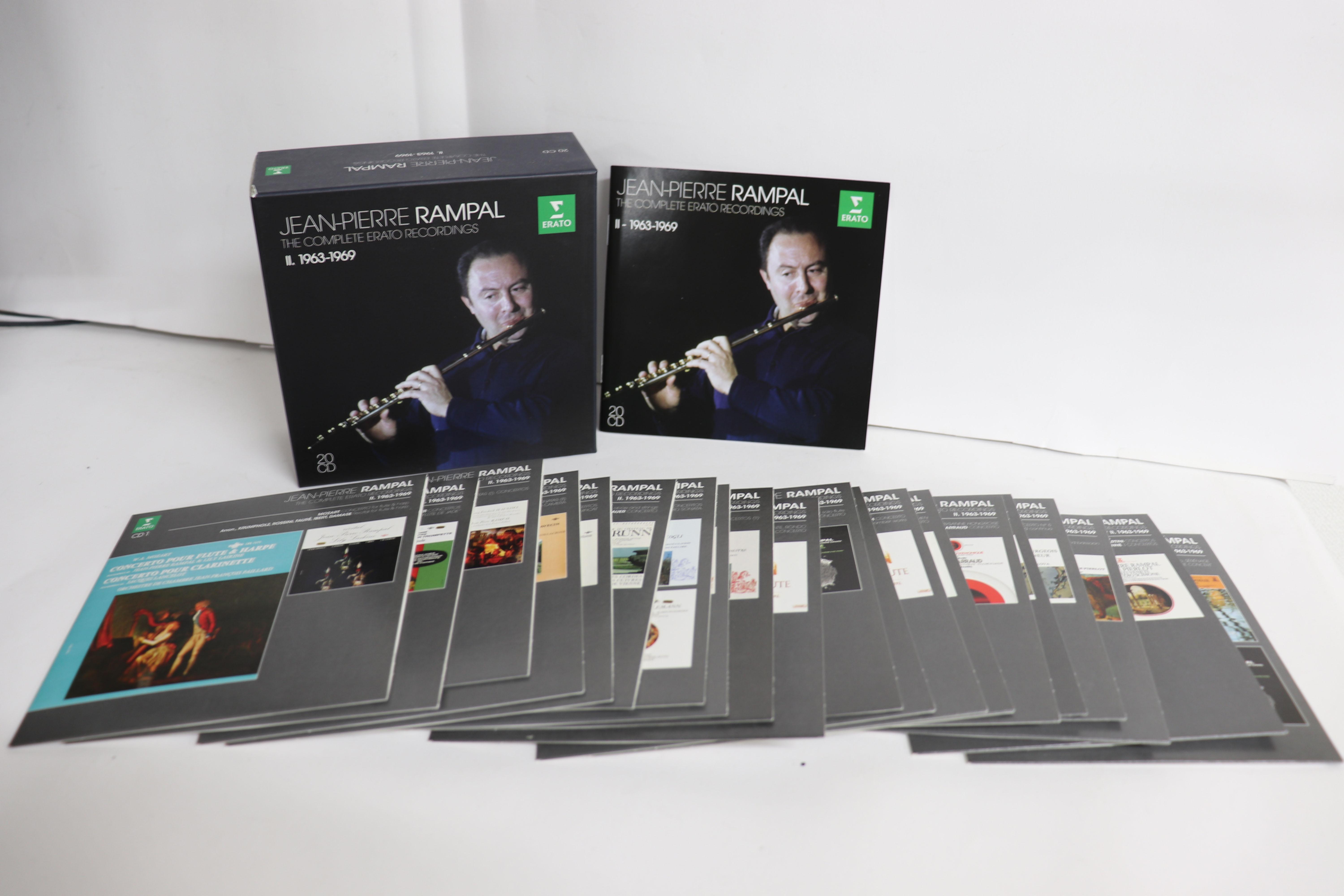 CD JEANPIERRE RAMPAL Complete Erato Recordings Ii. 1963 0825646190430 ERATO Non Japan Classical Used
CD JEANPIERRE RAMPAL Complete Erato Recordings Ii. 1963 0825646190430 ERATO Non Japan Classical Used