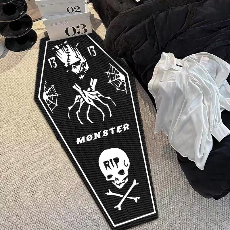 VIKAMA Halloween Gothic Style Horror Skull Vampire Carpet Bedroom Living Room Entrance Washable Stain-resistant Floor Mats 40X60CM (1.3X2FT)
VIKAMA Halloween Gothic Style Horror Skull Vampire Carpet Bedroom Living Room Entrance Washable Stain-resistant Floor Mats 40X60CM (1.3X2FT)