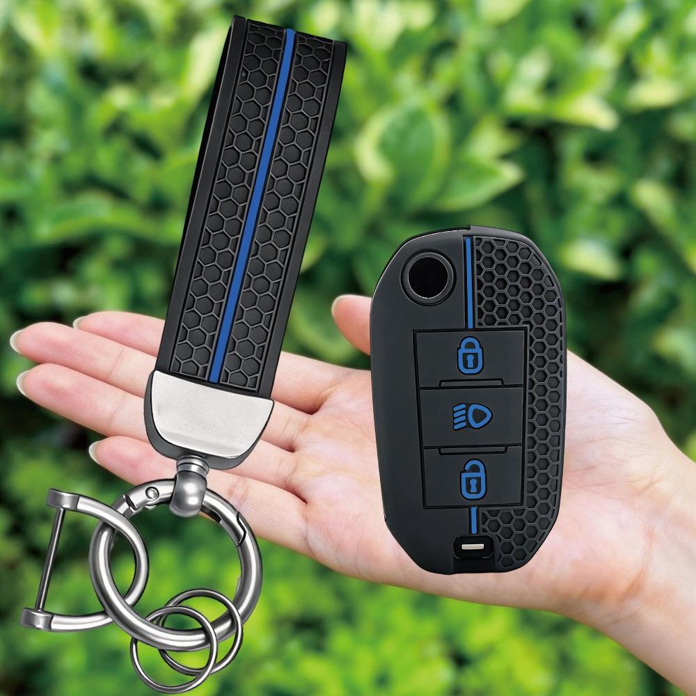 Silicone Car Key Case Cover For Citroen C5 C3 C4 C8 Berlingo For Peugeot Partner Rifter 208 308 508 407 2008 3008 3008 Expert
Silicone Car Key Case Cover For Citroen C5 C3 C4 C8 Berlingo For Peugeot Partner Rifter 208 308 508 407 2008 3008 3008 Expert