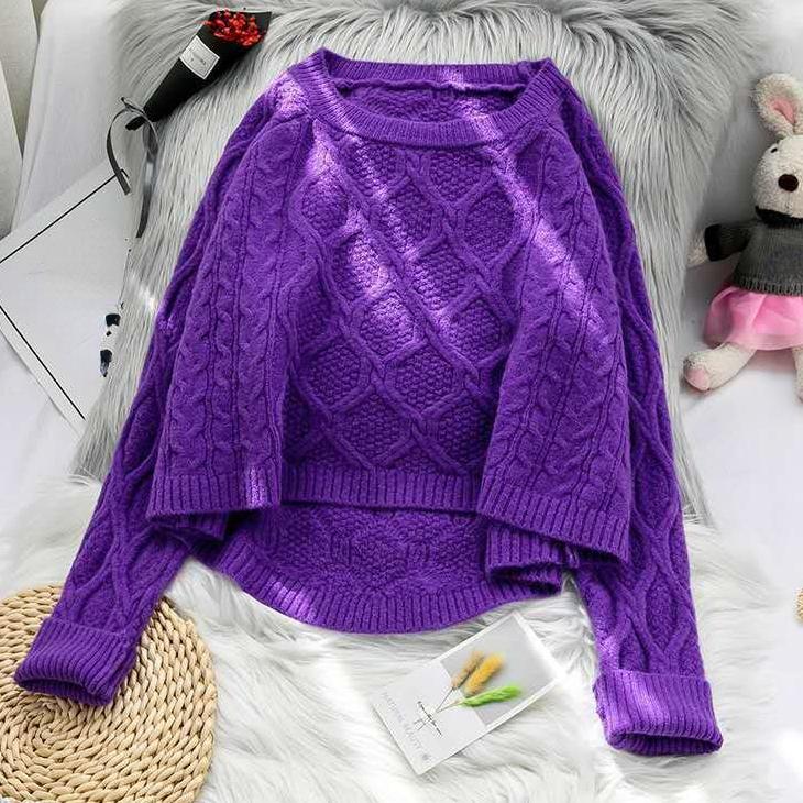 DIMANAF 2024, осенние свитера с круглым вырезом, топы, женские вязаные модные базовые повседневные свободные свитера
DIMANAF 2024, осенние свитера с круглым вырезом, топы, женские вязаные модные базовые повседневные свободные свитера