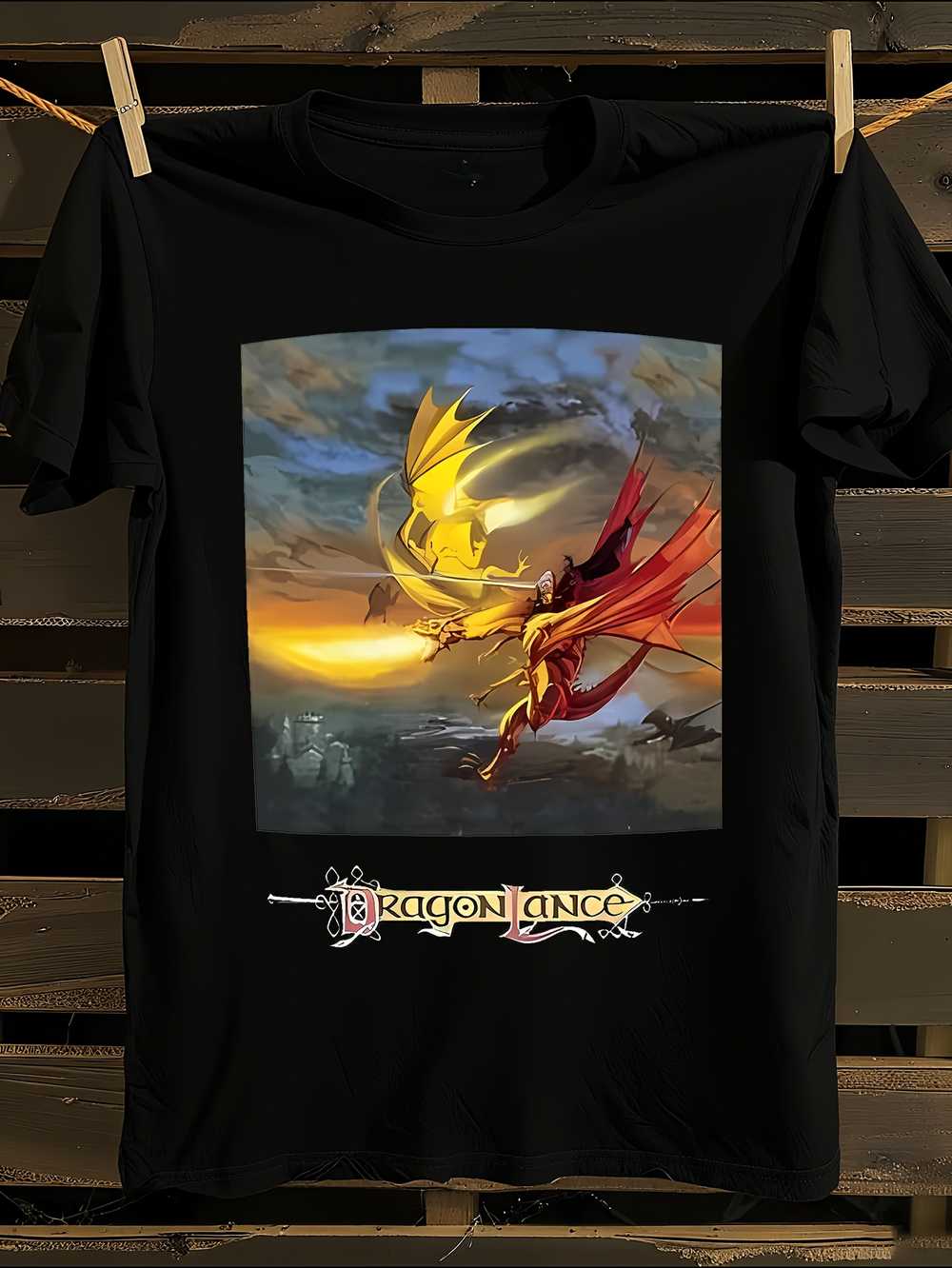 DragonLance Legend of Huma Epic Fantasy T-Shirt Mens Tshirt Womens Tshirts with Letters Print Short Sleeves T-Shirt Casual Street Tee Shirt Top XXL
DragonLance Legend of Huma Epic Fantasy T-Shirt Mens Tshirt Womens Tshirts with Letters Print Short Sleeves T-Shirt Casual Street Tee Shirt Top XXL
