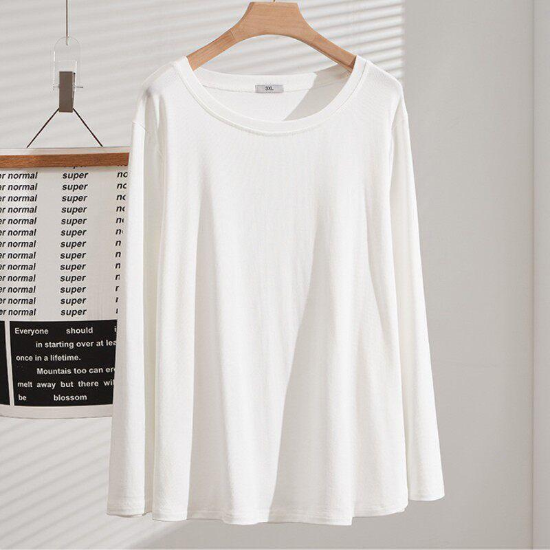 Spring & Fall Scoop 100.00kg White Flab Hiding Long Sleeves T-shirt White 3XL
Spring & Fall Scoop 100.00kg White Flab Hiding Long Sleeves T-shirt White 3XL