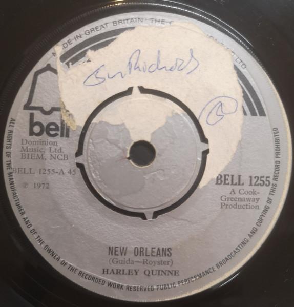 7inch Record HARLEY QUINNE - New Orleans BELL1255 Bell Records 1972 UK Rock Used
7inch Record HARLEY QUINNE - New Orleans BELL1255 Bell Records 1972 UK Rock Used