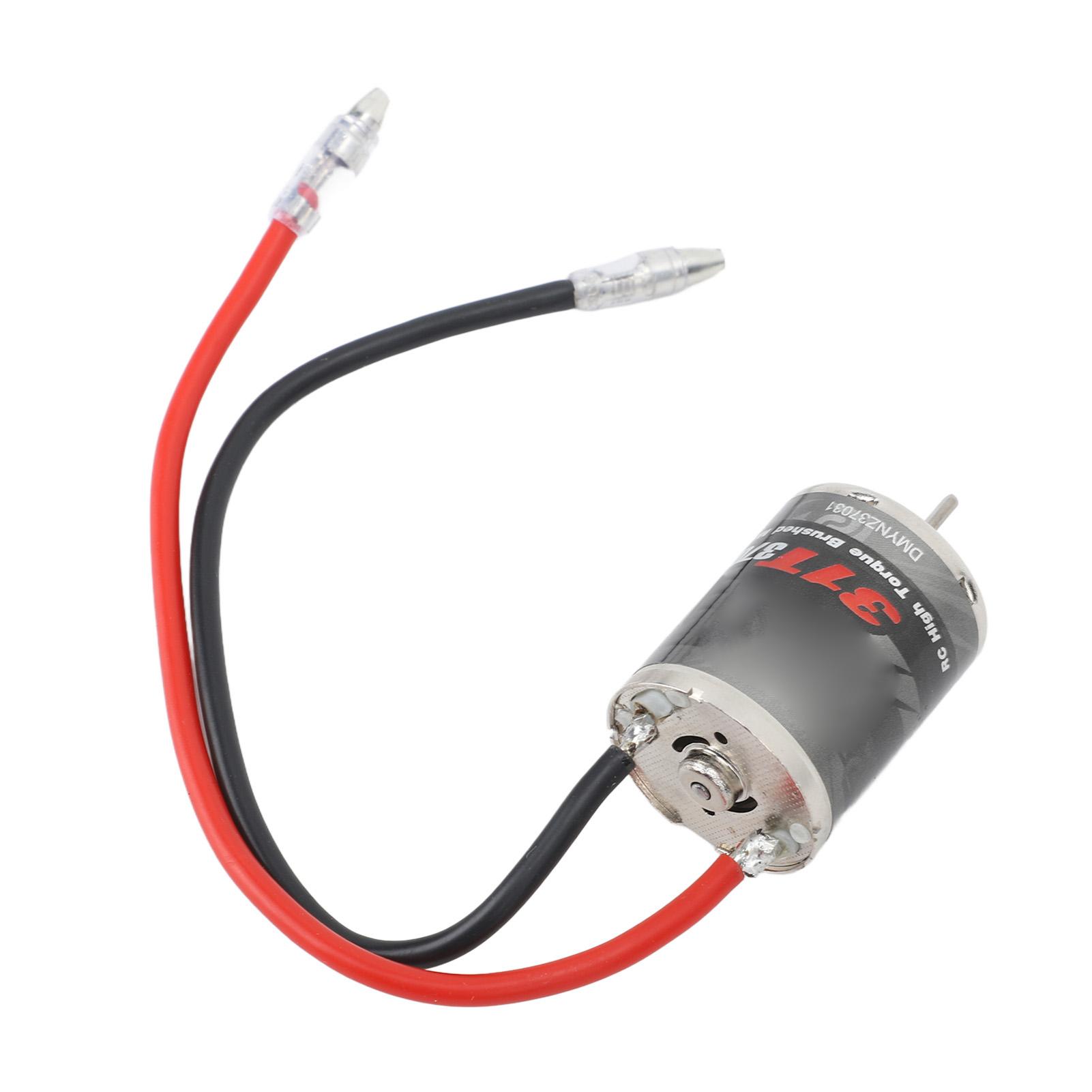 370 Brushed Motor 31T Low Noise Stainless Steel Large Torsion Universal Fit for Axial SCX24
370 Brushed Motor 31T Low Noise Stainless Steel Large Torsion Universal Fit for Axial SCX24