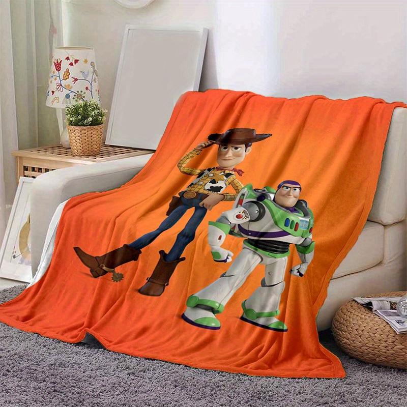 1pc, Toy Story Woody & Buzz Lightyear Blanket Home Decor, Couch, Outdoor, Gift Idea, Flannel, Bedroom, Living Room, Travel, Camping, Car Use 80cmx120cm
1pc, Toy Story Woody & Buzz Lightyear Blanket Home Decor, Couch, Outdoor, Gift Idea, Flannel, Bedroom, Living Room, Travel, Camping, Car Use 80cmx120cm