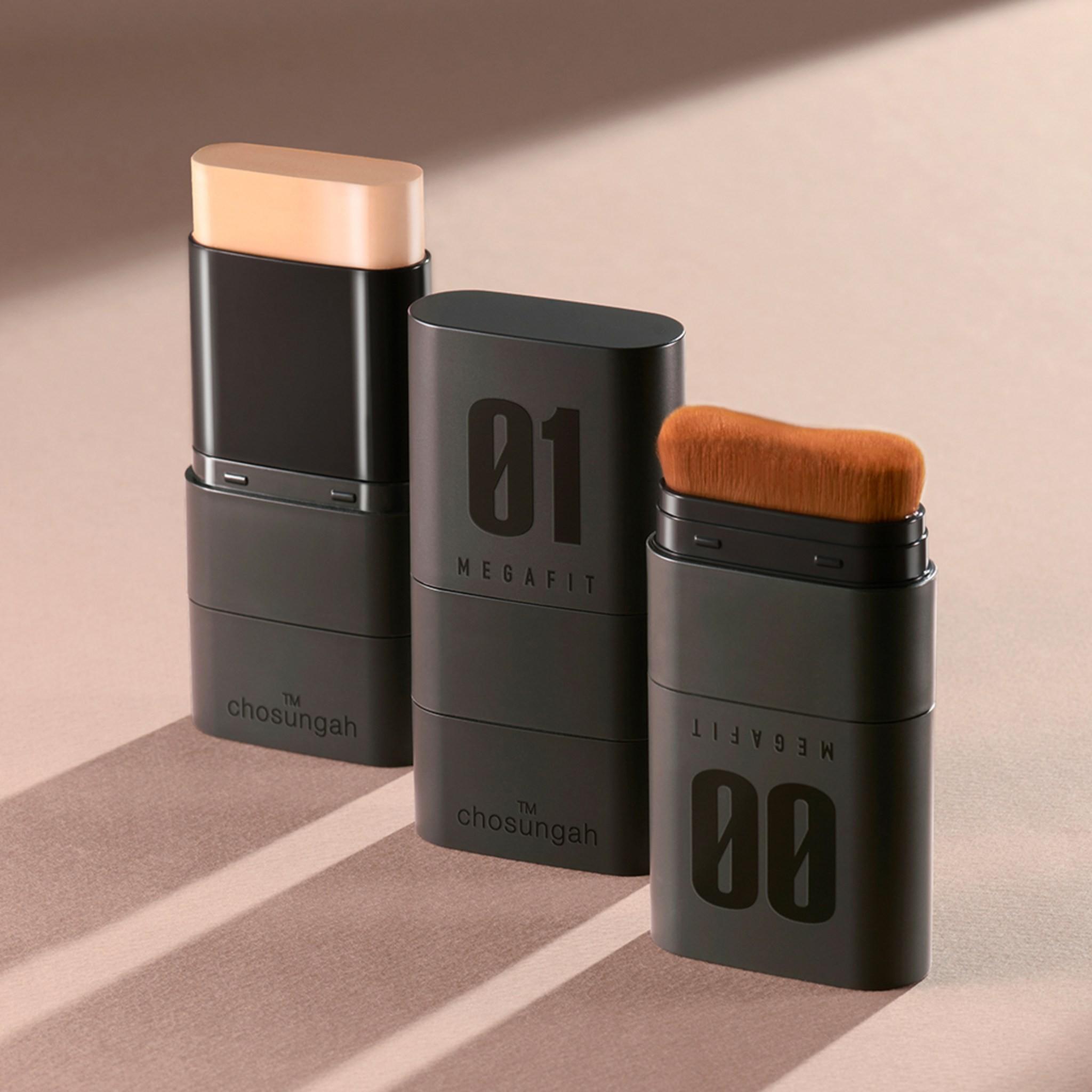 CHOSUNGAH Mega Fit Stick Foundation SPF50+PA++++ 16 г 3 кольори 01. light beige
CHOSUNGAH Mega Fit Stick Foundation SPF50+PA++++ 16 г 3 кольори 01. light beige