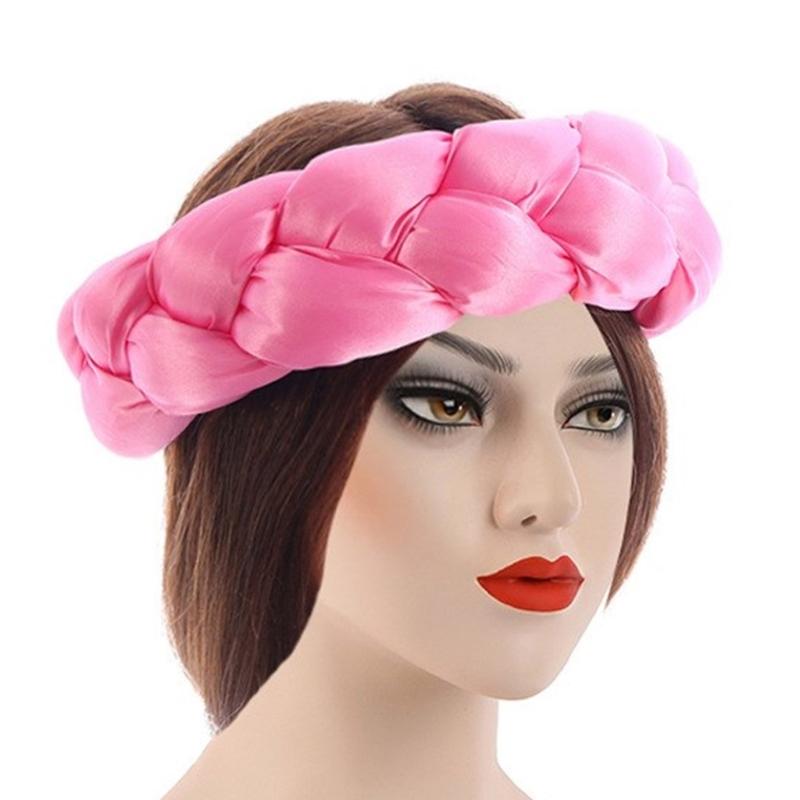 Модные милые повязки на голову с перекрутом, широкие повязки для волос с плетением «рыбий хвост», ободок для активного образа жизни и рабочей обстановки розовый
Модные милые повязки на голову с перекрутом, широкие повязки для волос с плетением «рыбий хвост», ободок для активного образа жизни и рабочей обстановки розовый