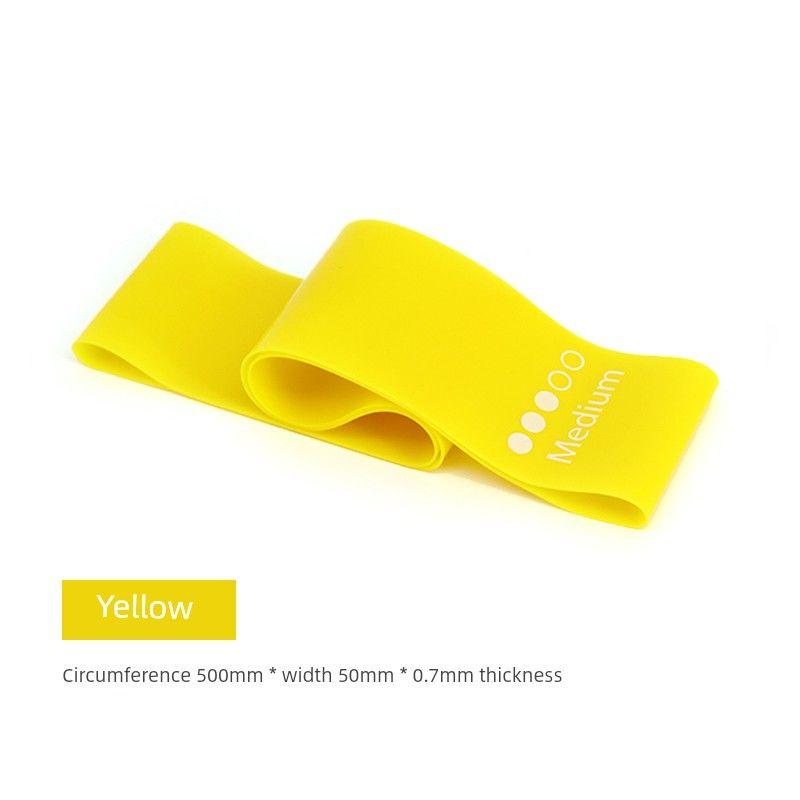 Yoga Elastic Force Circle Fitness Men and Women Resistance Band Elastic Band Hip Strength Training Stretch Tension Band Practice Hip Exercise Band Yellow -20 lbs (500*50*0.7mm) natural latex
Yoga Elastic Force Circle Fitness Men and Women Resistance Band Elastic Band Hip Strength Training Stretch Tension Band Practice Hip Exercise Band Yellow -20 lbs (500*50*0.7mm) natural latex