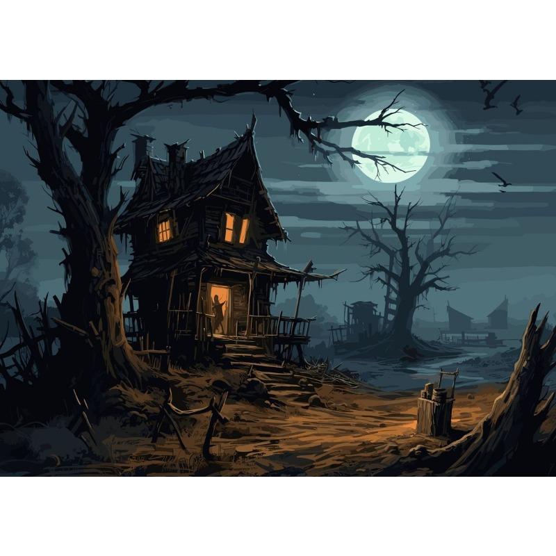 Ужасы Темный лес Призрачное кладбище Ночь Фон Плакат и принты Печать на холсте Настенная картина для гостиной Домашний декор 21cm×30cm NoFrame
Ужасы Темный лес Призрачное кладбище Ночь Фон Плакат и принты Печать на холсте Настенная картина для гостиной Домашний декор 21cm×30cm NoFrame