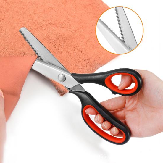Ножницы зигзаг из нержавеющей стали Многоцелевые портновские ножницы Профессиональные для DIY резки ткани Ручные чёрный
Ножницы зигзаг из нержавеющей стали Многоцелевые портновские ножницы Профессиональные для DIY резки ткани Ручные чёрный
