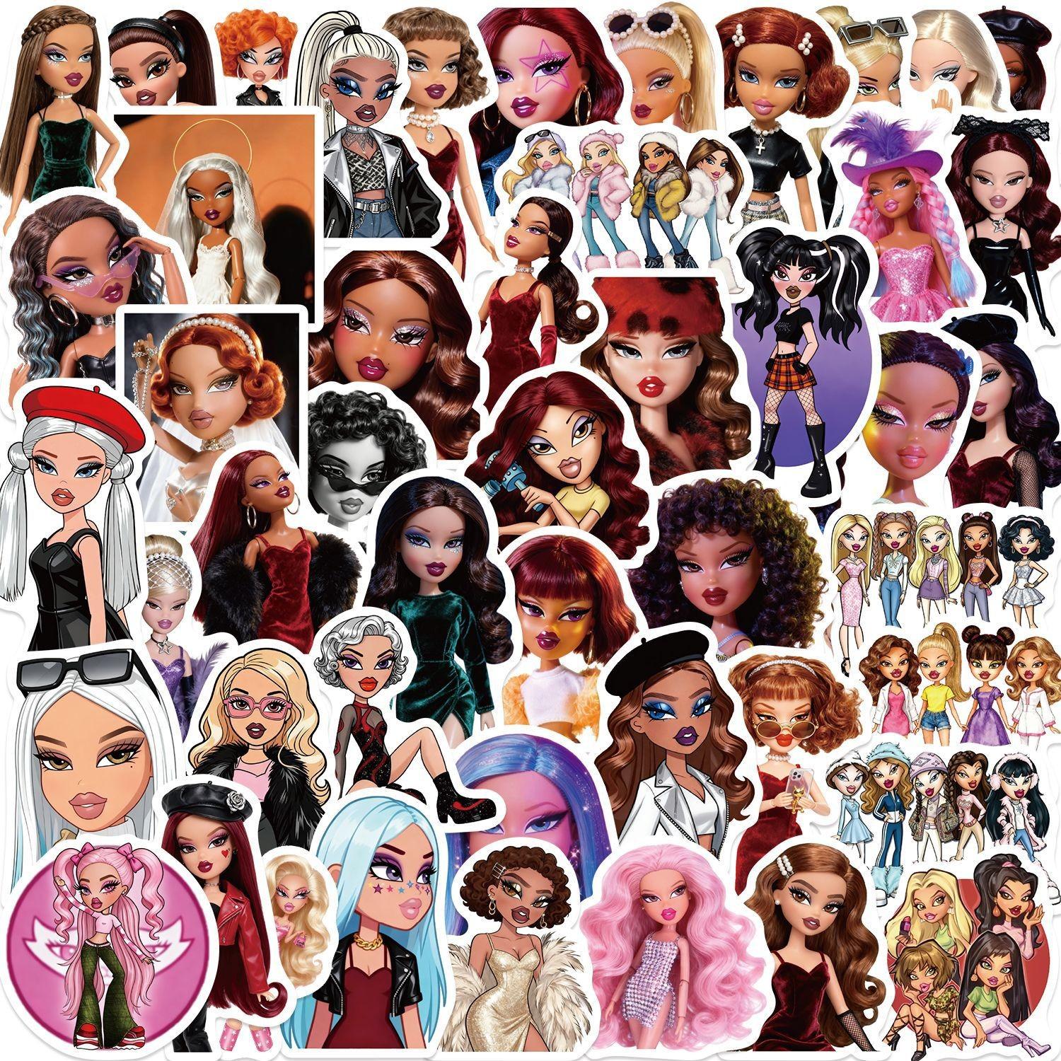 50PCS Cartoon Bratz Doll Graffiti Stickers Fashion The Spice Hot Girls Decals DIY Scrapbook Luggage Laptop Phone Car Kids Toys
50PCS Cartoon Bratz Doll Graffiti Stickers Fashion The Spice Hot Girls Decals DIY Scrapbook Luggage Laptop Phone Car Kids Toys