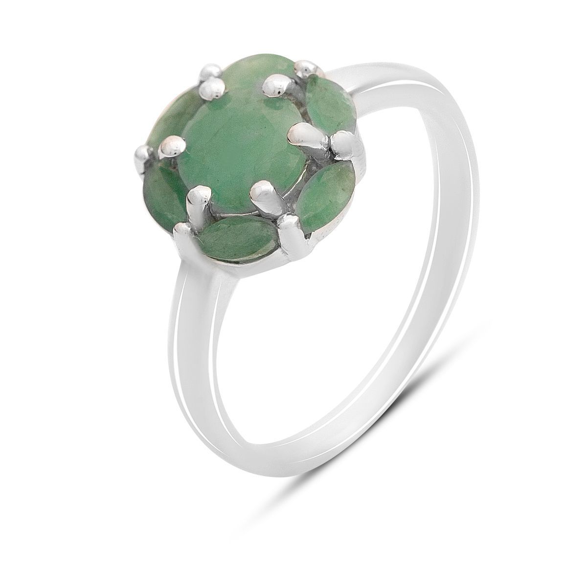 Срібні сережки з натуральним смарагдом 2.763ct (2163480) смарагдовий
Срібні сережки з натуральним смарагдом 2.763ct (2163480) смарагдовий