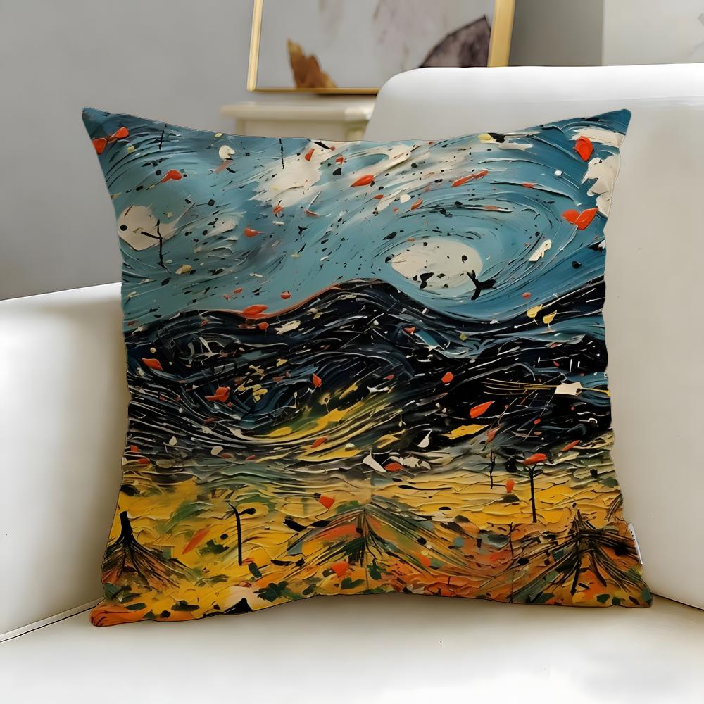 classic painter Jackson Pollock Cushion Cover Soft & Easy-Wash Pillow Case – Versatile for Couch, Bed, Travel and Office 30cmx30cm
classic painter Jackson Pollock Cushion Cover Soft & Easy-Wash Pillow Case – Versatile for Couch, Bed, Travel and Office 30cmx30cm