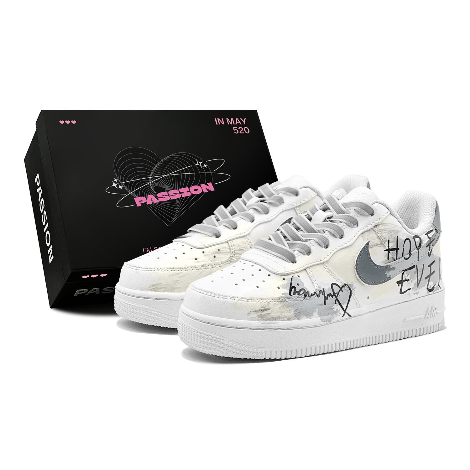 Nike Air Force 1 GS Air Force 1, Couple s, Romantic Gift, Punk Love, Streetwear, Graffiti, Reflective Shoelace Low top DH2920-111(TeamS1-S-BOX) 38
Nike Air Force 1 GS Air Force 1, Couple s, Romantic Gift, Punk Love, Streetwear, Graffiti, Reflective Shoelace Low top DH2920-111(TeamS1-S-BOX) 38