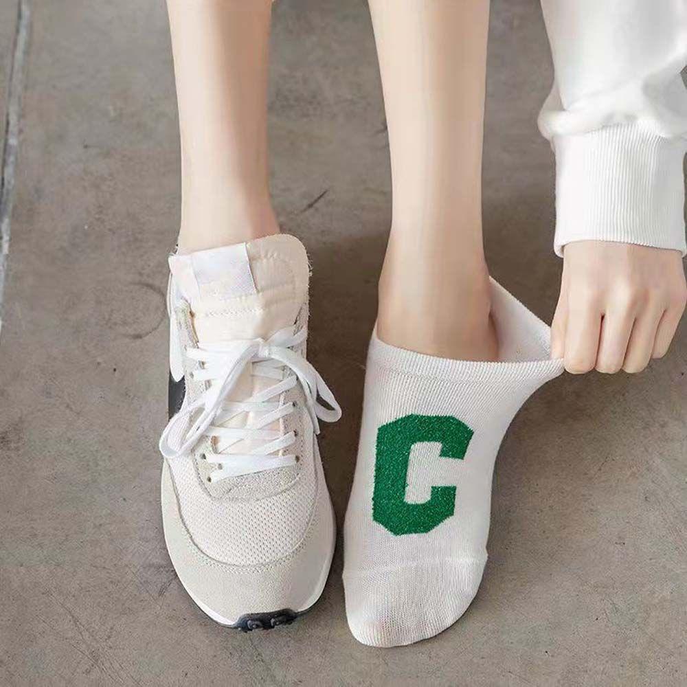 Socks Shallow Mouth Casual Socks Low-top Women Socks C Letter Socks Summer Socks Cotton Hosiery F
Socks Shallow Mouth Casual Socks Low-top Women Socks C Letter Socks Summer Socks Cotton Hosiery F