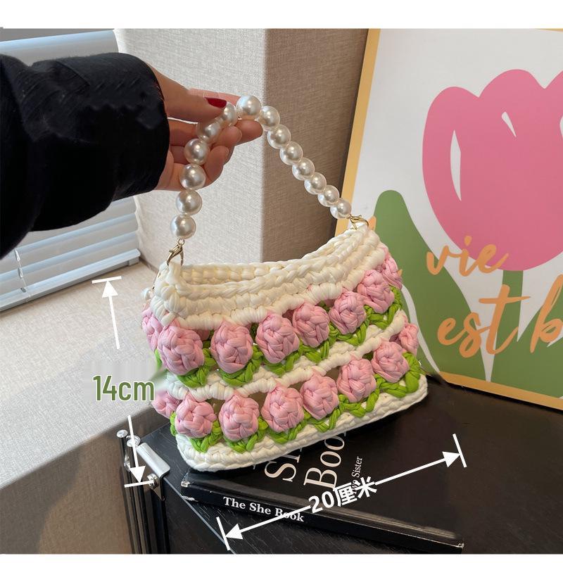 Сумка кроссбоди из тюльпанов в сказочном стиле, ручной работы, с жемчугом, DIY-набор для женщин DIY Material Pack (with Video Tutorial)
Сумка кроссбоди из тюльпанов в сказочном стиле, ручной работы, с жемчугом, DIY-набор для женщин DIY Material Pack (with Video Tutorial)