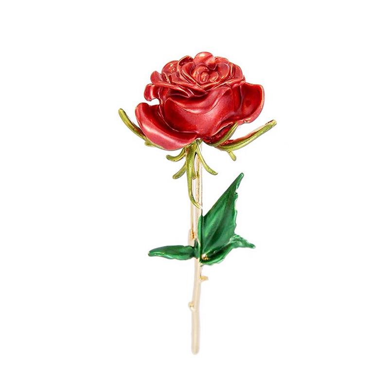 Wuli&baby Classic Enamel Rose Flower Brooches For Women Alloy 4-color Rose Flower Weddings Office Casual Brooch Pins Gifts
Wuli&baby Classic Enamel Rose Flower Brooches For Women Alloy 4-color Rose Flower Weddings Office Casual Brooch Pins Gifts