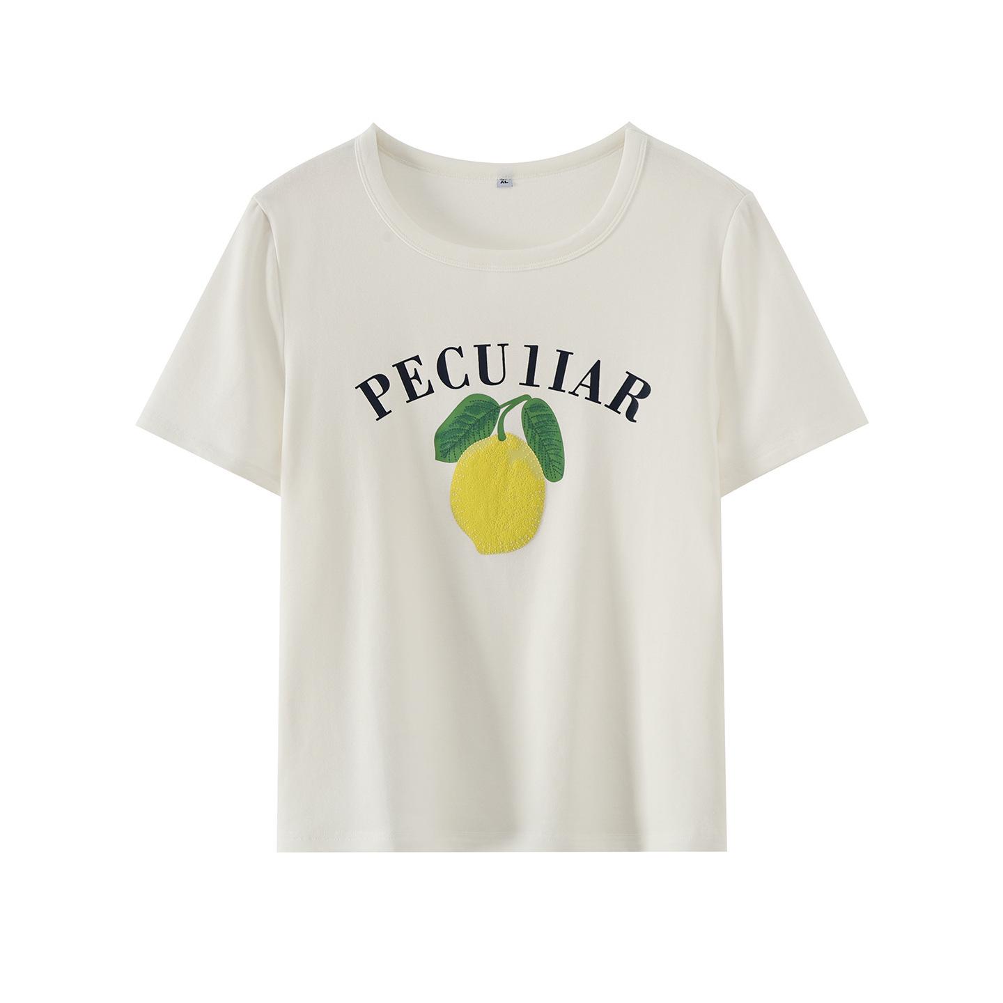 Zhi Xuan Plus Size Women s Lemon Print T-Shirt, Korean Style, Casual Summer Top 2026, Short Sleeve. 2XL (151-170 lbs) грязно-белый
Zhi Xuan Plus Size Women s Lemon Print T-Shirt, Korean Style, Casual Summer Top 2026, Short Sleeve. 2XL (151-170 lbs) грязно-белый