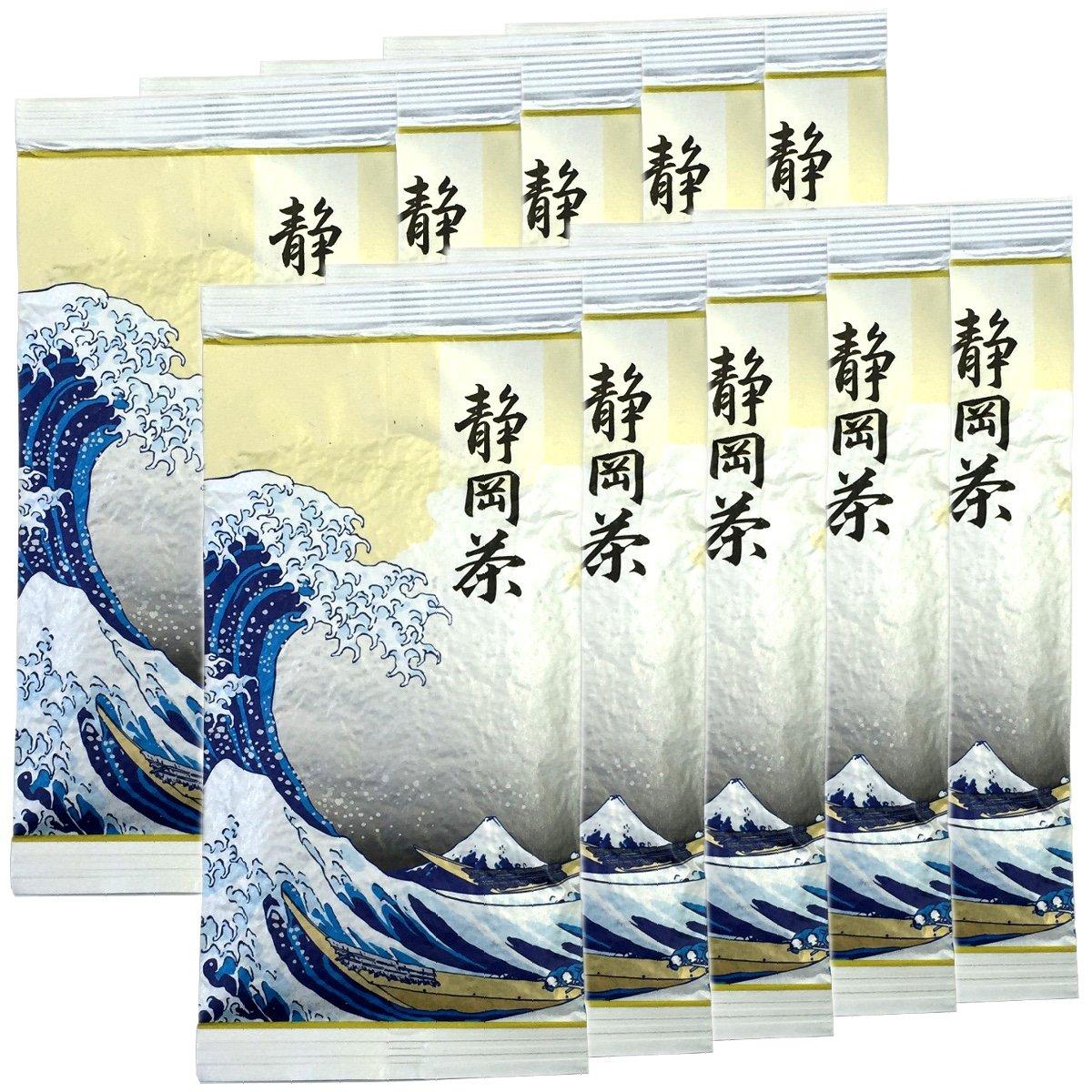 Японский чай листовой чай Сидзуока чай 100 г x 10 пакетиков набор Sugamo чайный магазин Yamanenen (желтый) 
Японский чай листовой чай Сидзуока чай 100 г x 10 пакетиков набор Sugamo чайный магазин Yamanenen (желтый)