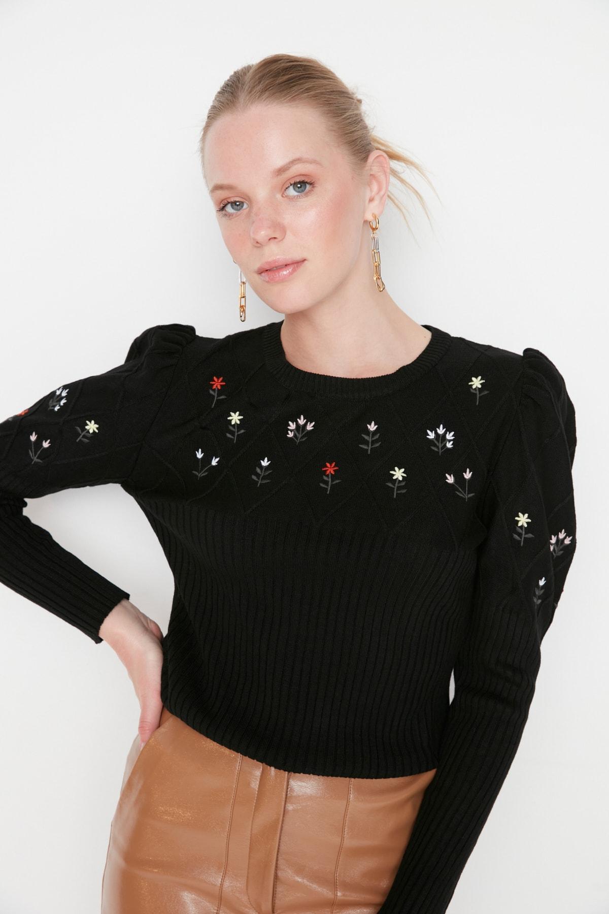 Свитер - Черный - Классический крой
Свитер - Черный - Классический крой