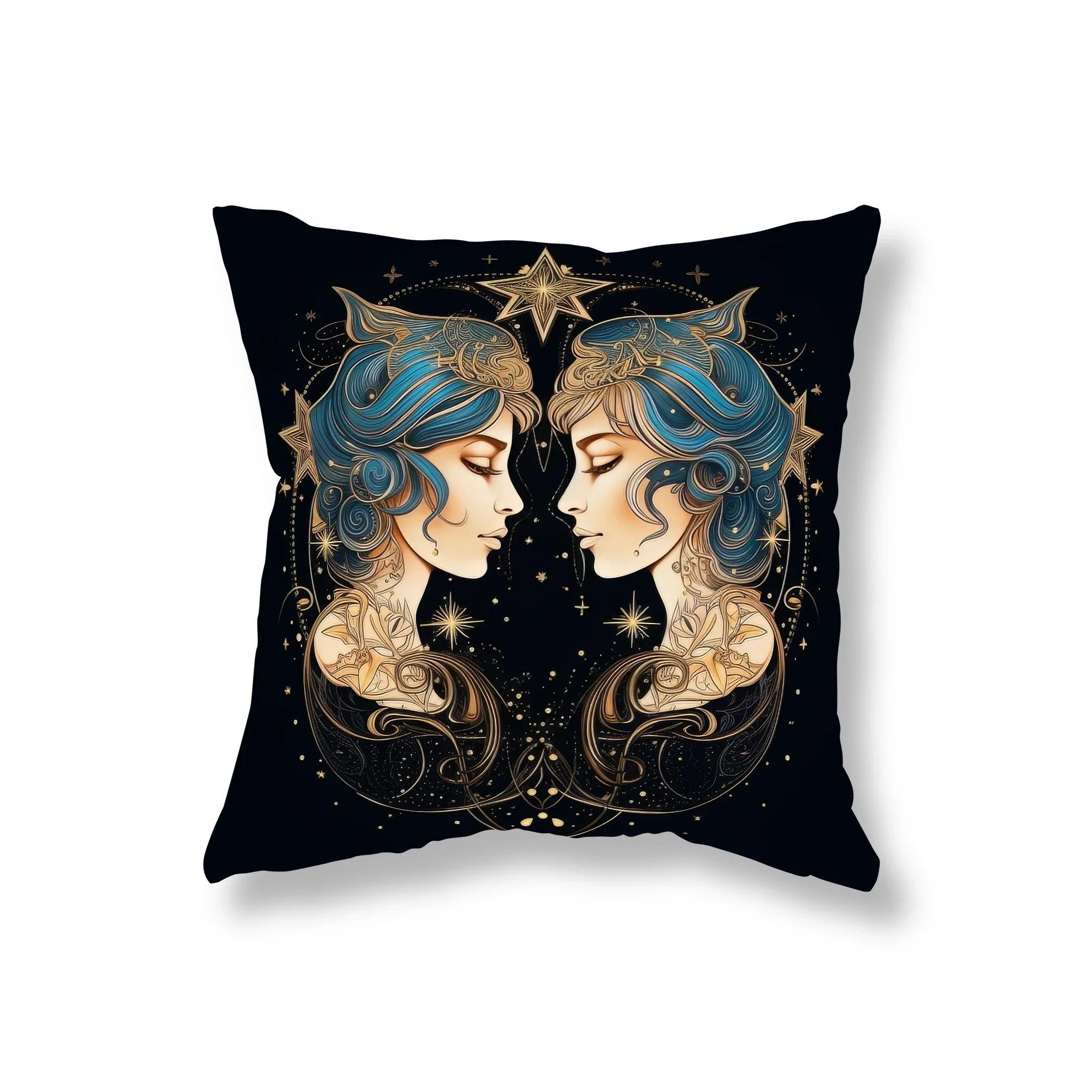 Home Decor Zodiac Sign Patterns Decorative Throw Pillow Covers Pattern Cushion Cover Suitable for Sofa Bedroom Car Pillow Cover 16x16Inch
Home Decor Zodiac Sign Patterns Decorative Throw Pillow Covers Pattern Cushion Cover Suitable for Sofa Bedroom Car Pillow Cover 16x16Inch